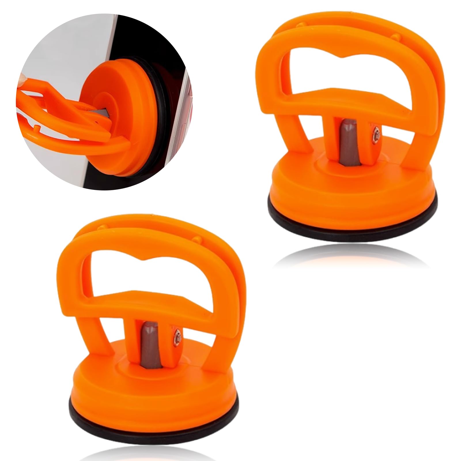 LURNODY 2 Stücke Saugheber Rahmen Mini Saugnäpfe Glas Saugheber Car Dent Puller, Zum Entfernen Von Autodellen, Zum Entfernen Von Bildschirmtürgriffen Und Zum Bewegen Von Möbeln LURNODY 2 Stücke Saugheber Rahmen Mini Saugnäpfe Glas Saugheber Car Dent Puller, Zum Entfernen Von Autodellen, Zum Entfernen Von Bildschirmtürgriffen Und Zum Bewegen Von Möbeln von LURNODY