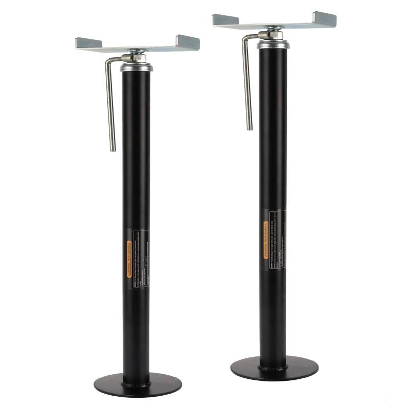 LUSHIH Wohnmobil-Stabilisator-Wagenheber, Wohnmobil-Zubehör für Reiseanhänger, verstellbar von 67,3 cm bis 127 cm, 2268 kg Tragkraft, 2 Stück von LUSHIH