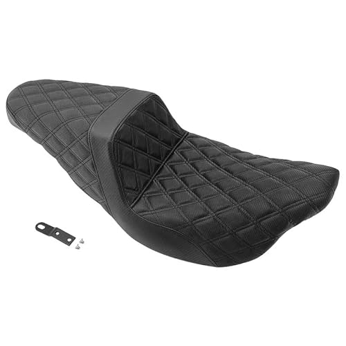 Motorrad Beifahrersitz Hinten Passagier Zwei-Up Kissen Sitz Vorne Fahrer Für Für Touring Für Road King FLTRXS Electra Glide FLHX CVO 2008-2023 Motorrad Beifahrersitz Hinten Passagier Zwei-Up Kissen Sitz Vorne Fahrer Für Für Touring Für Road King FLTRXS Electra Glide FLHX CVO 2008-2023 von LUTFI