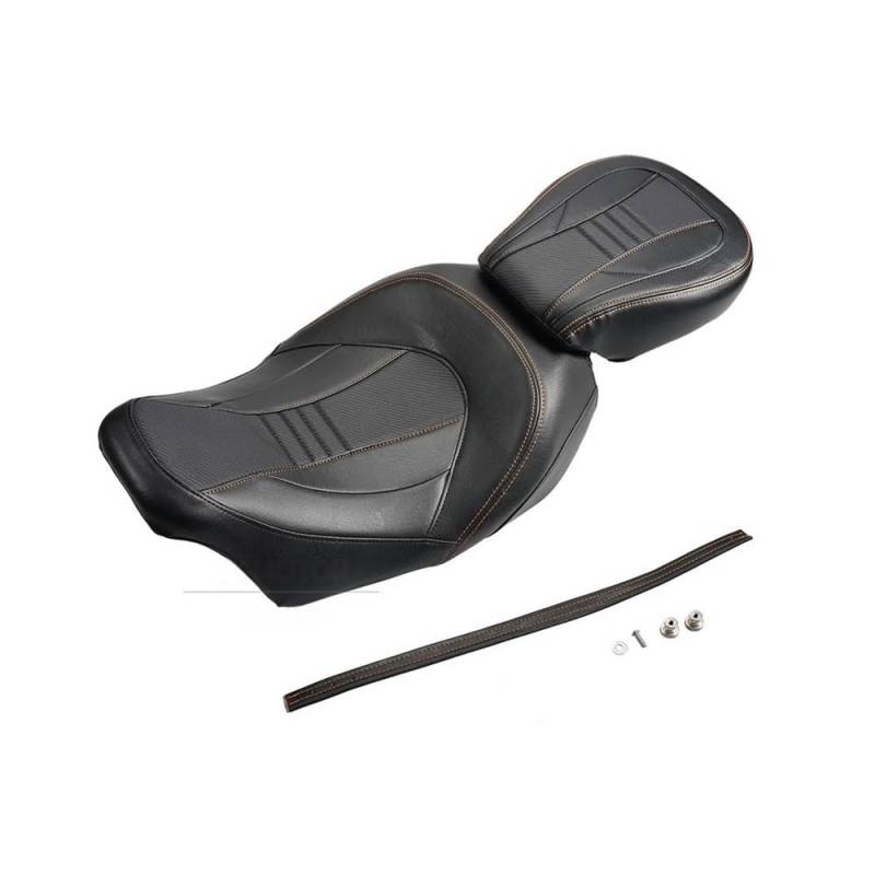 Motorrad Beifahrersitz Motorrad Zwei-Up Fahrer Beifahrer Sitz FÜR FÜR Touring CVO Street Glide FÜR Road King 2009-2023 2022 von LUTFI