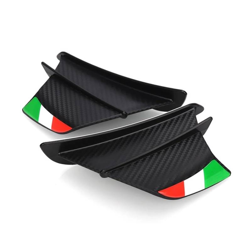 Motorrad Flankenspoiler Seitendeflektor Für CBR650R CBR650F CBR500R CBR1000RR Für BWS RS Jog Joe GP Motorrad Winglet Aerodynamische Flügel Kit Spoiler von LUTFI