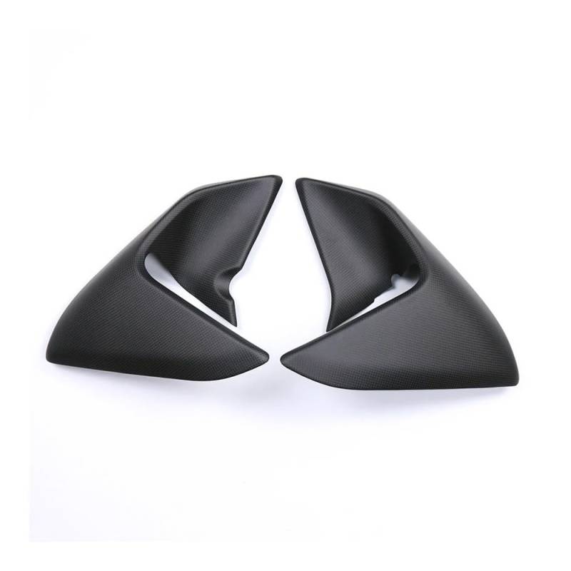 Motorrad Flankenspoiler Seitendeflektor Für Für Diavel V4 2023 2024 3K Carbon Fiber Seitenteile Verkleidung Kit Motorrad Kühler Panel Flügel Luft Deflektor Zubehör von LUTFI