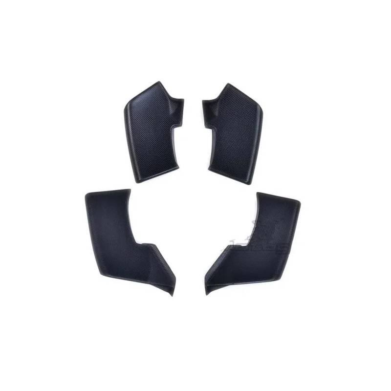 Motorrad Flankenspoiler Seitendeflektor Für Für Streetfighter V4 V4S V2 2018-2023 Oberen Unteren Winglets Air Deflektor Verkleidung Motorrad Seite Festen Flügel von LUTFI