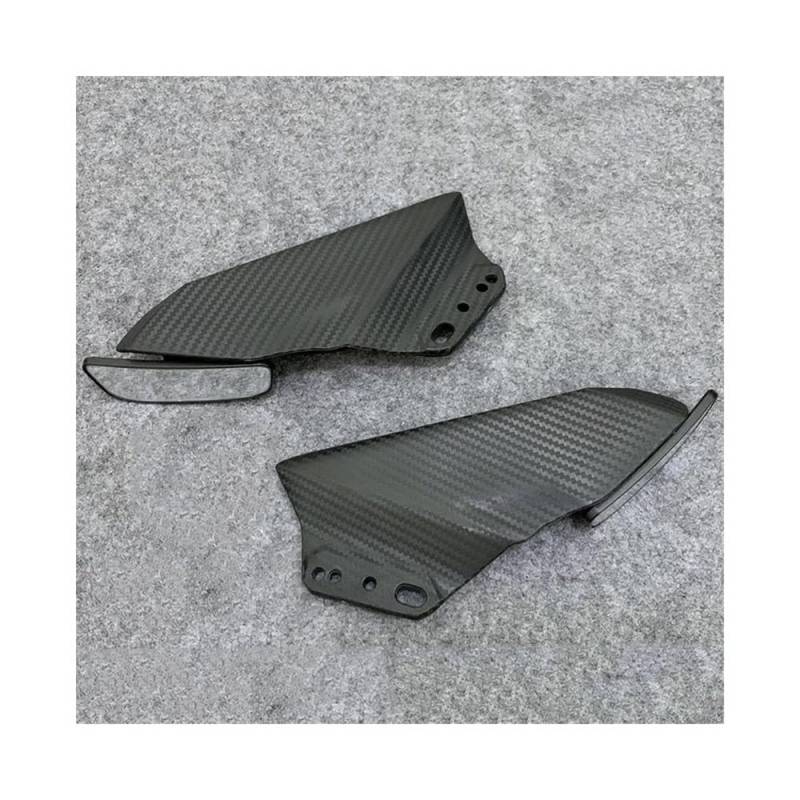 Motorrad Flankenspoiler Seitendeflektor Für Kaw&asaki Für Ninja 650 ER6F ER-6F ER 6F 2017 2018 2019 Motorradspiegel Frontverkleidung Winglets Aerodynamische Seitenflügel Spoiler von LUTFI