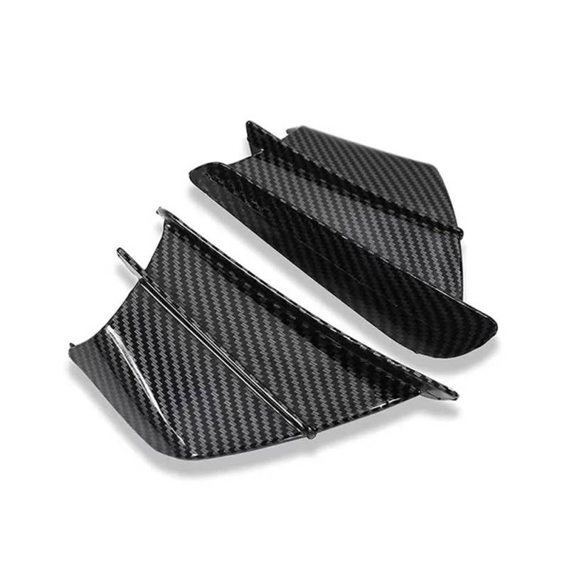 Motorrad Flankenspoiler Seitendeflektor Für RSV4 X Für Tuono V4 660 Für Fabrik RS250 RS660 RS125 Motorrad Seite Winglet Spoiler Wind Flow Befestigungs Flügel Front Verkleidung von LUTFI