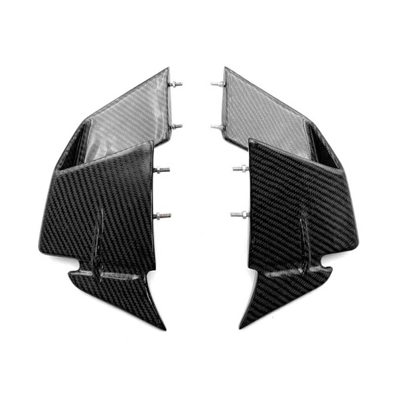 Motorrad Flankenspoiler Seitendeflektor Für S1000RR S 1000 RR 2019-2022 Motorrad S1000 RR Carbon Fibre Verkleidung Flügel Winglet Air Deflektor Seite Spoiler von LUTFI