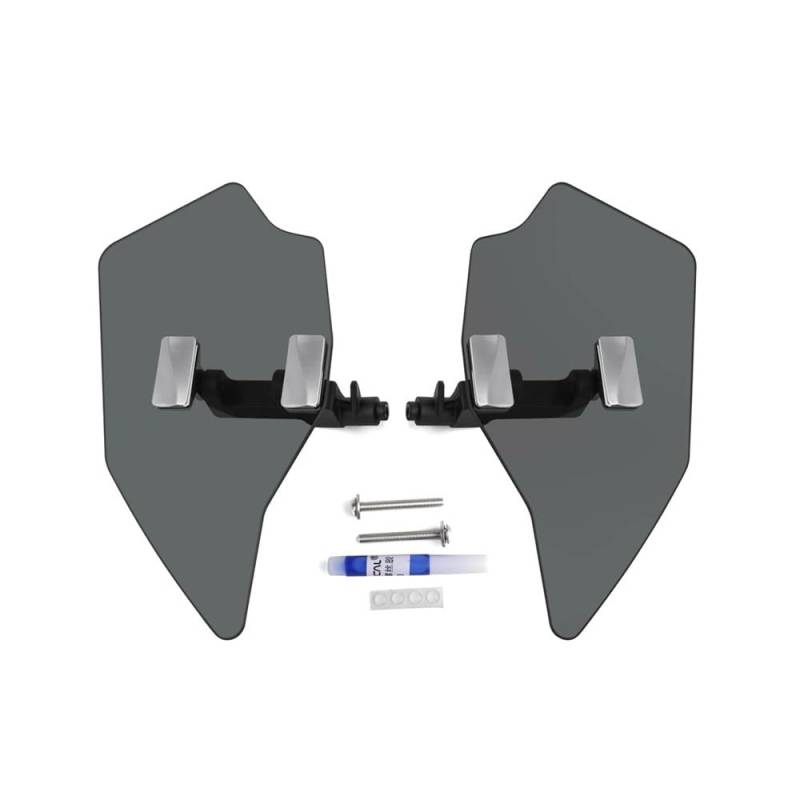 Motorrad Flankenspoiler Seitendeflektor Motorrad Air Deflektor Spoiler Windschutzscheibe Seite Verkleidung Windschutz Fall Für Für Goldwing 1800 GL1800 F6B 2018-2023 von LUTFI