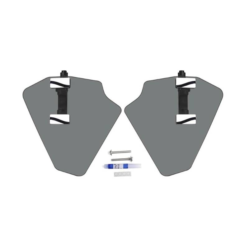 Motorrad Flankenspoiler Seitendeflektor Motorrad Air Deflektor Spoiler Windschutzscheibe Seite Verkleidung Windschutz Fall Für Für Goldwing 1800 GL1800 F6B 2018-2023 von LUTFI