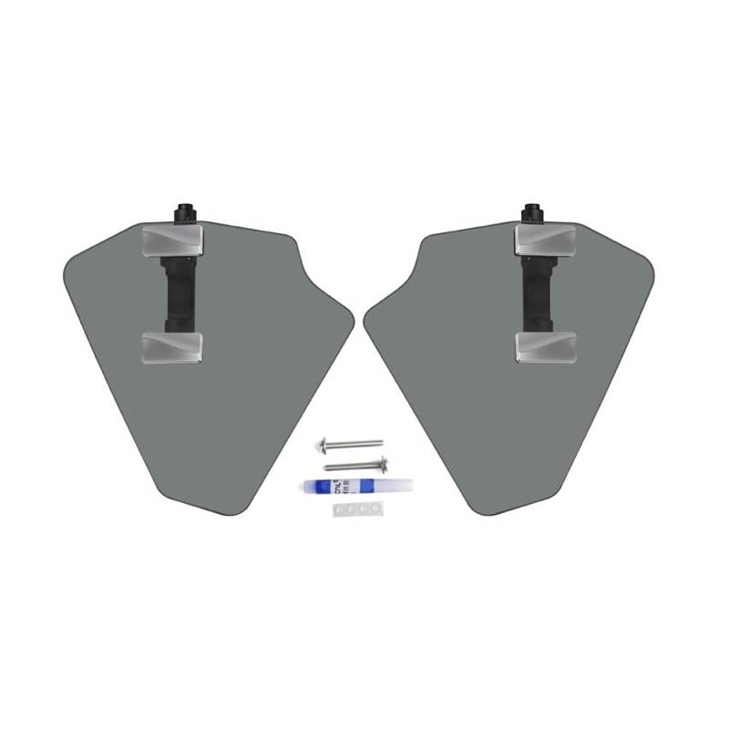 Motorrad Flankenspoiler Seitendeflektor Motorrad Air Deflektor Spoiler Windschutzscheibe Seite Verkleidung Windschutz Fall Für Für Goldwing 1800 GL1800 F6B 2018-2023 von LUTFI