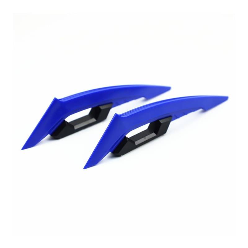 Motorrad Flankenspoiler Seitendeflektor Motorrad Front Verkleidung Winglets 1 Paar Universal Seite Spoiler Dynamische Flügel Aufkleber Motorrad Winglet Aerodynamische von LUTFI
