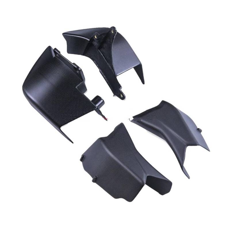 Motorrad Flankenspoiler Seitendeflektor Motorrad Oberen Unteren Winglets Für Für Multistrada V4 V4S 2021 2022 2023 Seitliche Feste Flügel Air Deflektor Teile von LUTFI