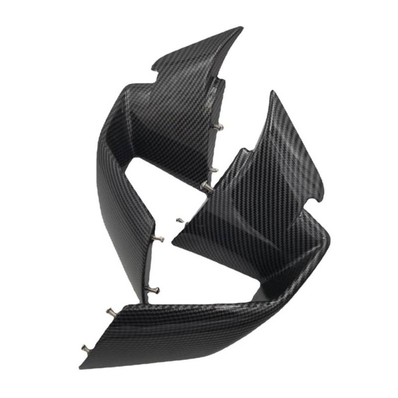 Motorrad Flankenspoiler Seitendeflektor Motorrad Winglet Seitenspoiler Windflussbefestigungsflügel Verkleidung Seitenteil Festflügel Für S1000RR 2019-2022 von LUTFI