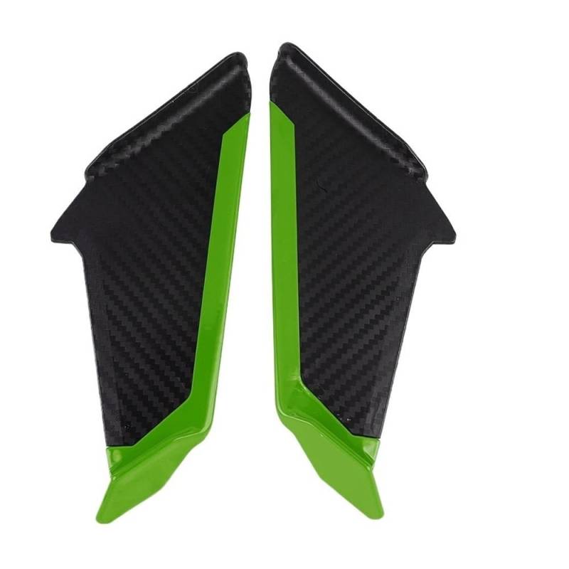 Motorrad Flankenspoiler Seitendeflektor Motorrad Winglets Aerodynamische Flügel Kit Aufkleber Seite Spoiler Für GSXR600 GSXR750 GSXR1000 125 GSX 250R GSXS1000F von LUTFI