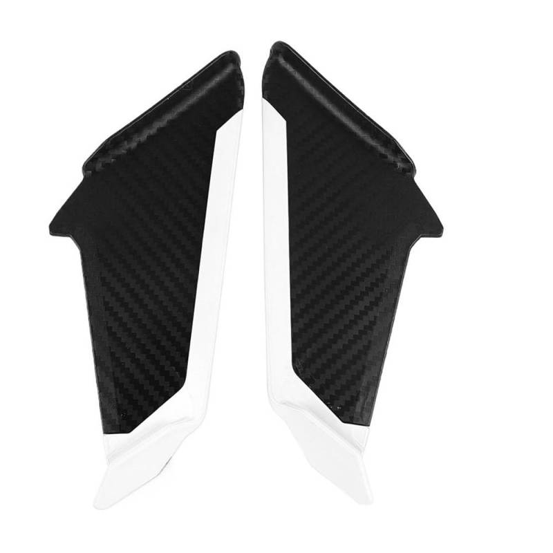 Motorrad Flankenspoiler Seitendeflektor Motorrad Winglets Aerodynamische Flügel Kit Aufkleber Seite Spoiler Für GSXR600 GSXR750 GSXR1000 125 GSX 250R GSXS1000F von LUTFI