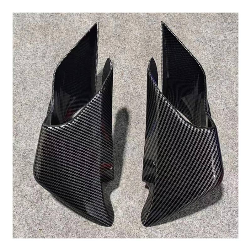 Motorrad Flankenspoiler Seitendeflektor Motorradzubehör Festflügelverkleidung Kleiner Flügelspoiler Aerodynamischer Flügel Für YZF R1 R1M 2021-2023 von LUTFI