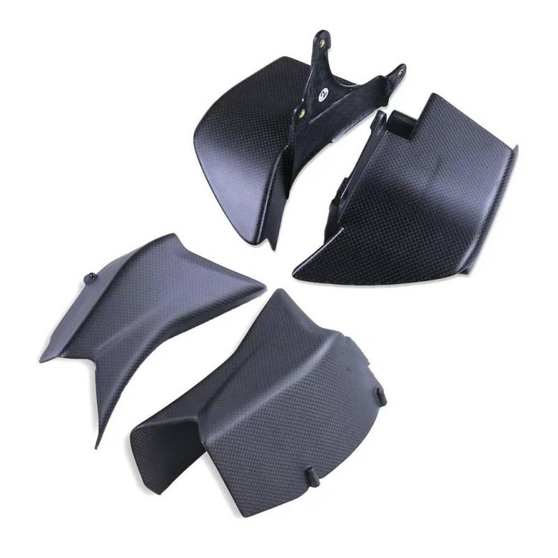 Motorrad Flankenspoiler Seitendeflektor Oberen Unteren Winglets Seitliche Feste Flügel Luftabweiser Für Für Multistrada V4 V4S Für Sport Motorrad Teile Verkleidung Kit von LUTFI