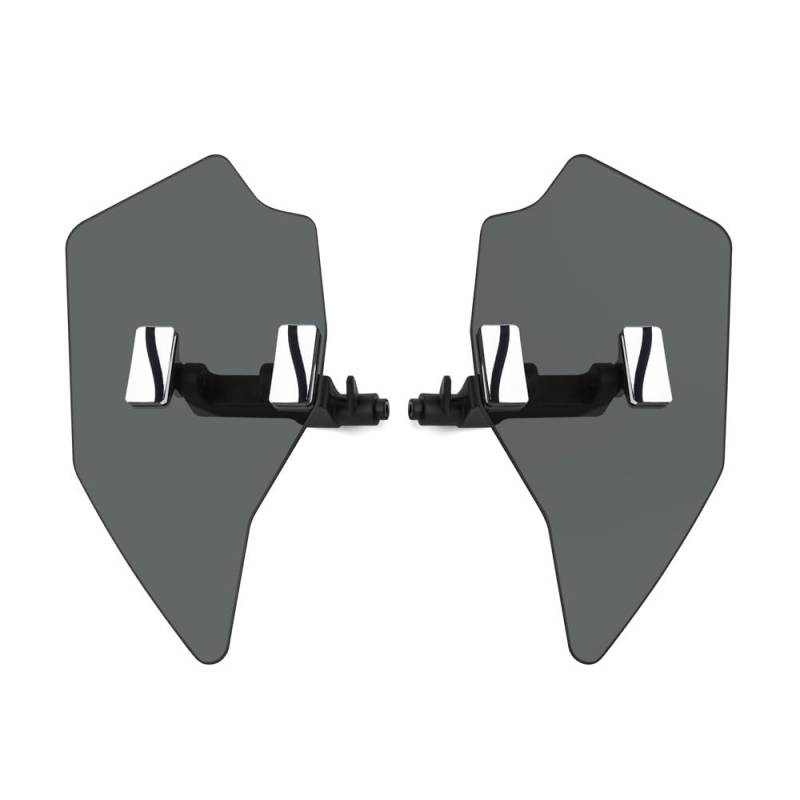Motorrad Flankenspoiler Seitendeflektor Rispe Windschutzscheibe Spoiler Windschutzscheibe Verkleidung Schutz Für GL1800 GL1800B F6B 2018-2023 Motorrad Motorrad Spoiler Seite Flügel von LUTFI