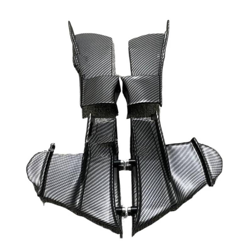 Motorrad Flankenspoiler Seitendeflektor Windflügel Winglet Aerodynamischer Flügel Deflektor Spoiler Für Für Panigale V4 V4S V4R V4SP 2021-2022 Motorradverkleidungsseite von LUTFI