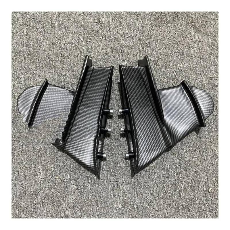 Motorrad Flankenspoiler Seitendeflektor Windflügel Winglet Aerodynamischer Flügel Deflektor Spoiler Für Für Panigale V4 V4S V4R V4SP 2021-2022 Motorradverkleidungsseite von LUTFI