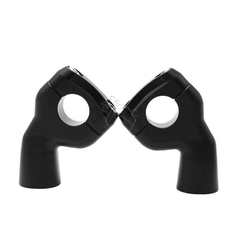 Motorrad Lenkerhalterung KlemmenLenkererhohung Ada Motorradzubehör Lenker Bar Riser Klemmen Adapter Für Bobber T100 T120 Speed ​​Twin Erhöhen Die Lenker von LUTFI