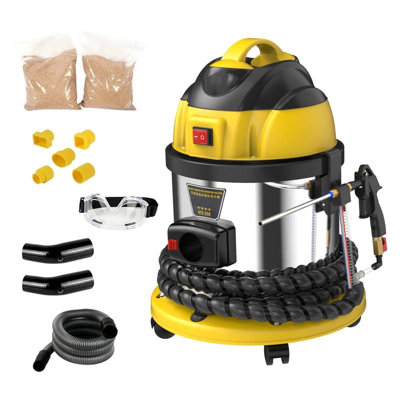 LUTIFIX HTS558 Strahlgeräte Nussschalen Strahlgerät, 220V Automotor Einlassventil Reinigungsmaschine, Automobilmotor Ansaugrohr Ventil saubere Maschine von LUTIFIX
