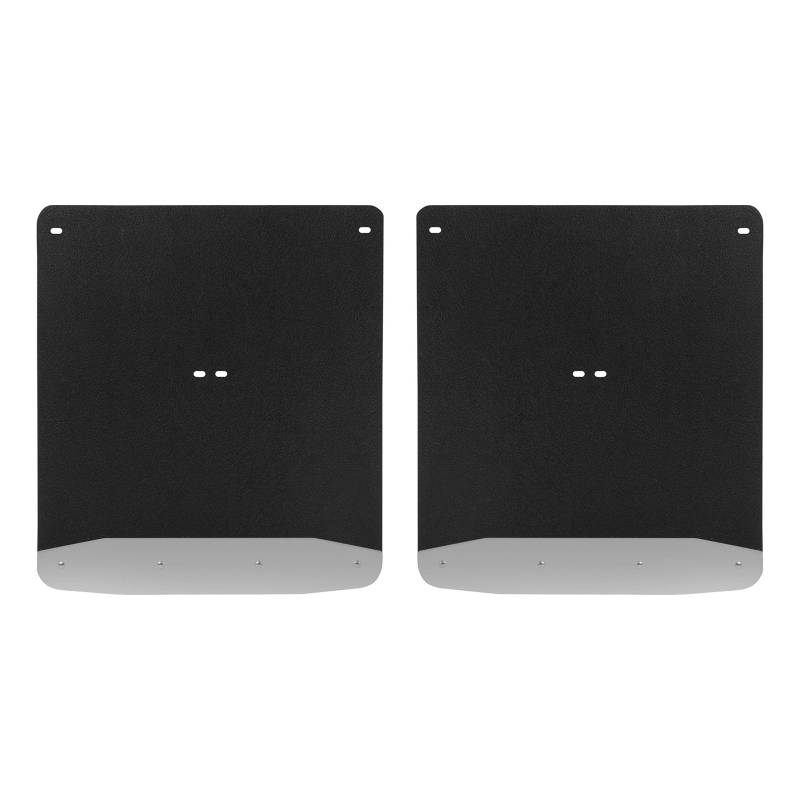 LUVERNE 250744 Hintere Dually 20 Zoll x 23 Zoll Strukturierte Gummi Schmutzfänger Select Chevrolet Silverado GMC Sierra 3500 HD von LUVERNE