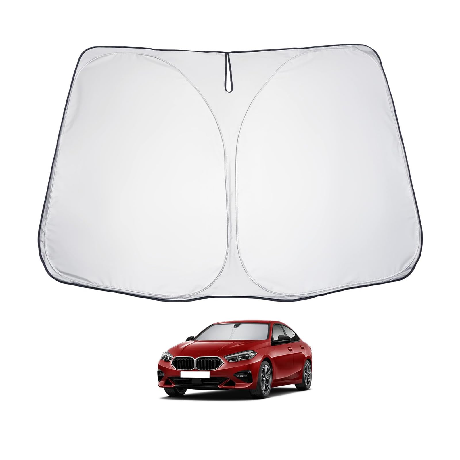 LUWU Sonnenschutz Auto Kompatibel mit BMW 1er F20 F40 / 2er F22 F44 2012-2024 2025 Sonnenschutz Frontscheibe Innen Windschutzscheibe Sonnenschirm Sonnenblende Abkühlung UV Schutz Auto Zubehör LUWU Sonnenschutz Auto Kompatibel mit BMW 1er F20 F40 / 2er F22 F44 2012-2024 2025 Sonnenschutz Frontscheibe Innen Windschutzscheibe Sonnenschirm Sonnenblende Abkühlung UV Schutz Auto Zubehör von LUWU