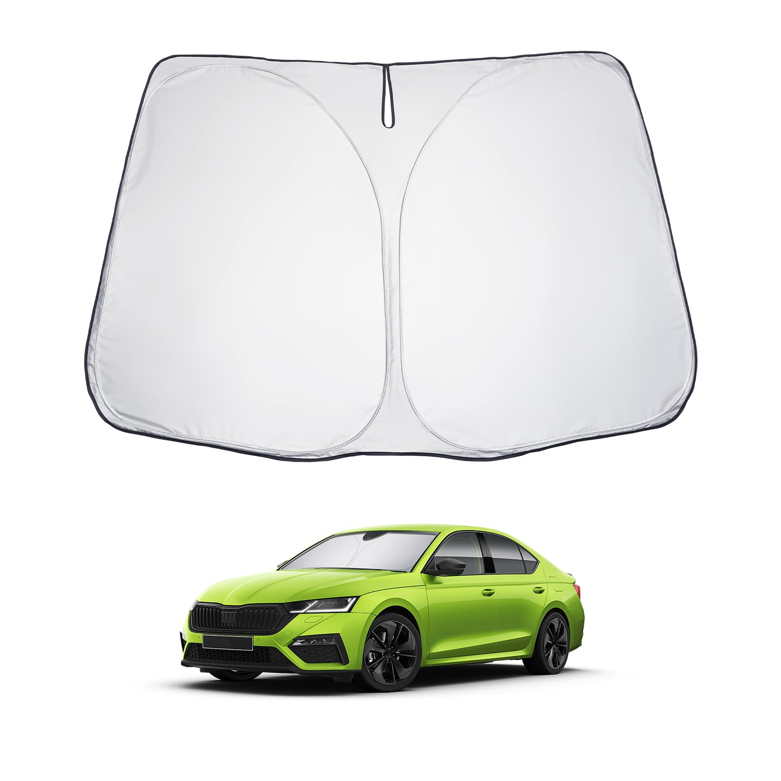 LUWU Sonnenschutz Auto Kompatibel mit Skoda Octavia Mk4 RS/Combi 2021-2024 2025 Auto Sonnenblende Frontscheibenabdeckung MK4 Bj. 2022 Windschutzscheibe Innen Verdunkelung UV-Schutz Zubehör LUWU Sonnenschutz Auto Kompatibel mit Skoda Octavia Mk4 RS/Combi 2021-2024 2025 Auto Sonnenblende Frontscheibenabdeckung MK4 Bj. 2022 Windschutzscheibe Innen Verdunkelung UV-Schutz Zubehör von LUWU