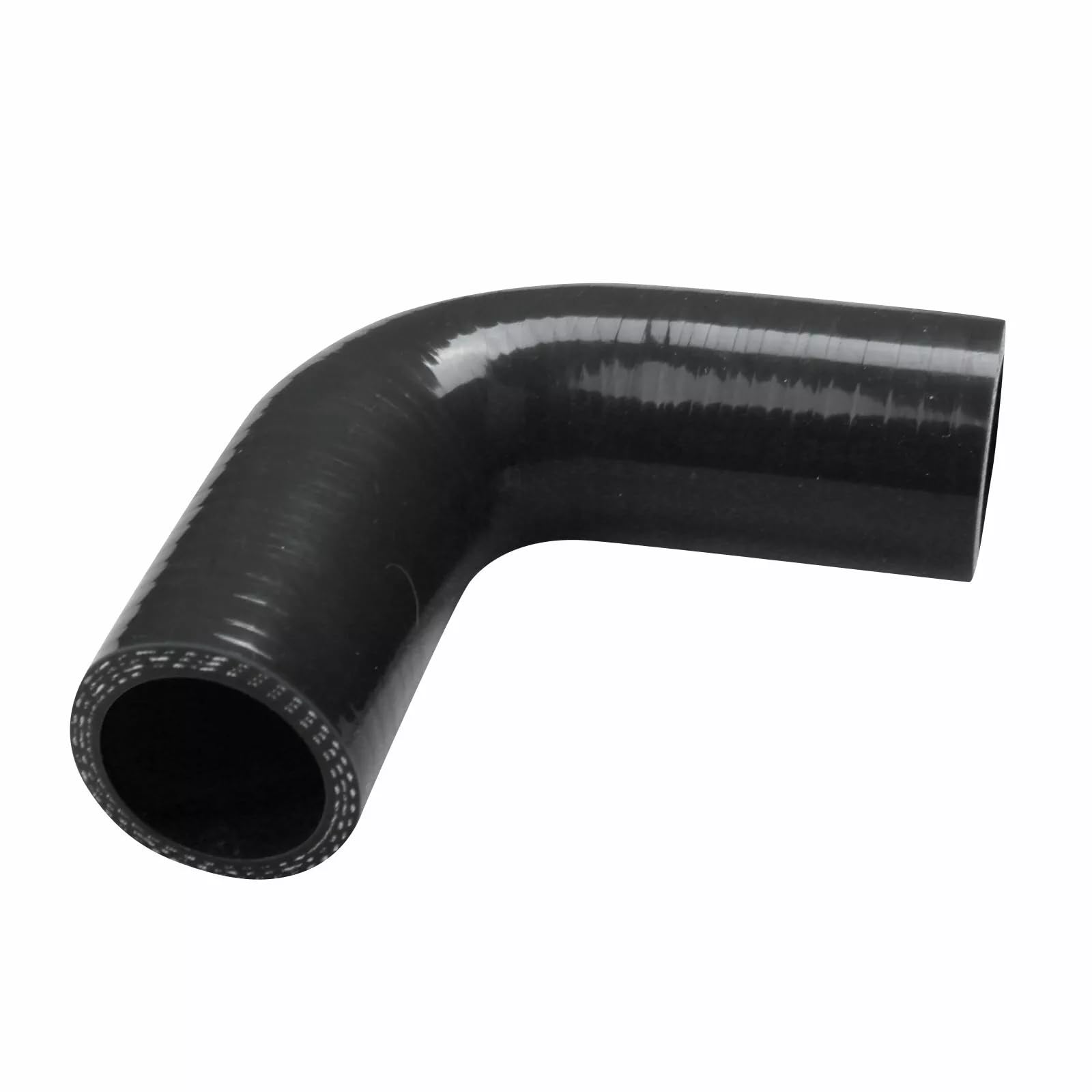 LUXERAD,Silikon Kupplungsschlauch Luftschlauch,90 Grad Gerader Silikonverbinder, 90-ID25mm,Länge 102mm, 4-lagig,Turborohr Schlauch,Turbo Ladeluftkühler Ansaugleitung von LUXERAD