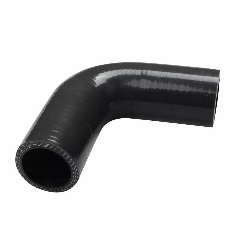 LUXERAD,Silikon Kupplungsschlauch Luftschlauch,90 Grad Gerader Silikonverbinder, 90-ID25mm,Länge 102mm, 4-lagig,Turborohr Schlauch,Turbo Ladeluftkühler Ansaugleitung von LUXERAD