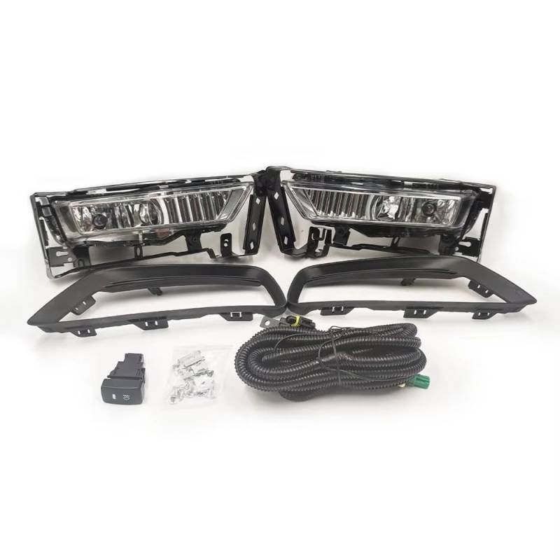 LUYYT Auto Front Stoßstange Nebel Licht Nebelscheinwerfer kompatibel mit für Accord 2013 2014 2015 2016,Halogen Kit von LUYYT