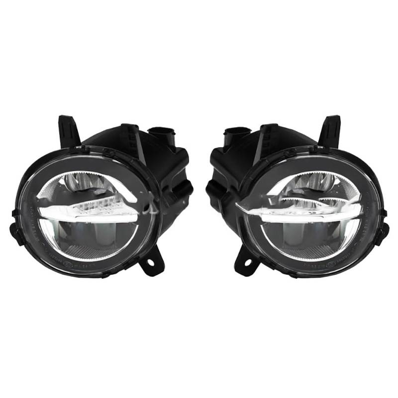 LUYYT Auto Front Stoßstange Nebel Licht Nebelscheinwerfer kompatibel mit für BMW 3 Series F20 F22 F30 F35 2016 2017 2018 von LUYYT