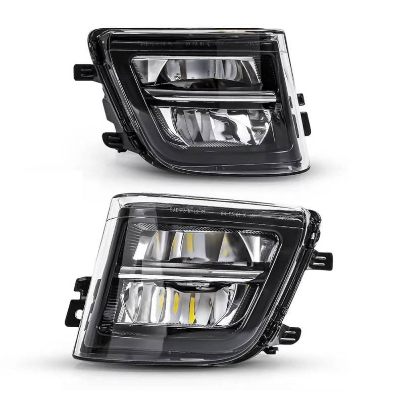 LUYYT Auto Front Stoßstange Nebel Licht Nebelscheinwerfer kompatibel mit für BMW 7 Series F01 F02 F03 730i 740i 750i 760i 740d 750iX 2012-2015 LCI,Left+Right von LUYYT