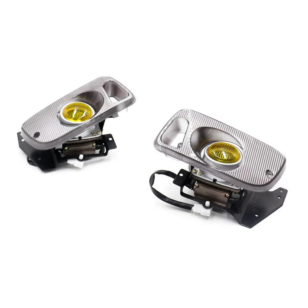 LUYYT Auto Front Stoßstange Nebel Licht Nebelscheinwerfer kompatibel mit für Civic 2/3D EG D15 D16 1.5/1.6 1992-1995,Yellow Style LUYYT Auto Front Stoßstange Nebel Licht Nebelscheinwerfer kompatibel mit für Civic 2/3D EG D15 D16 1.5/1.6 1992-1995,Yellow Style von LUYYT