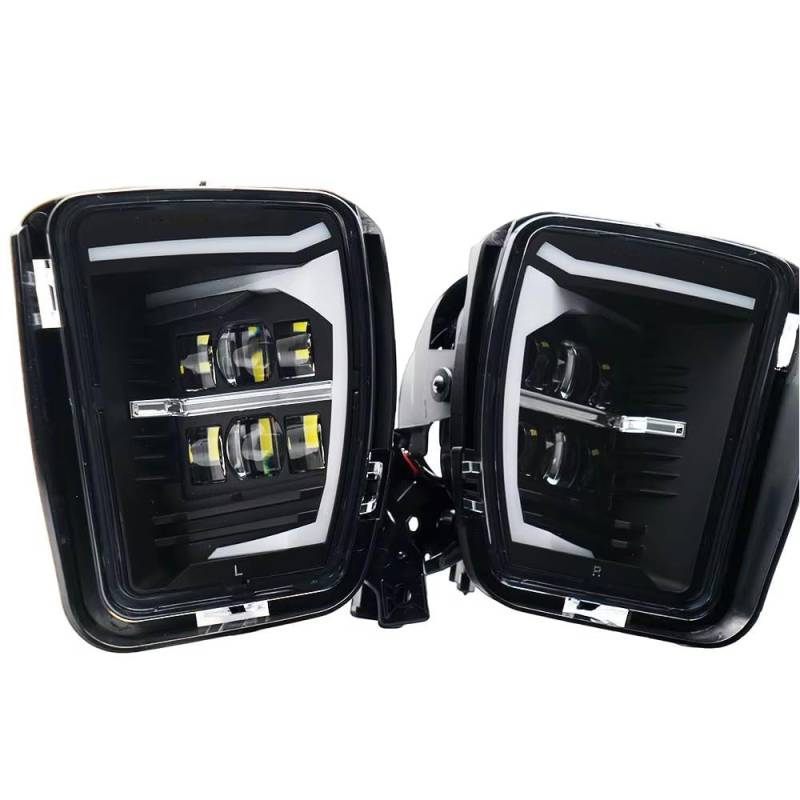 LUYYT Auto Front Stoßstange Nebel Licht Nebelscheinwerfer kompatibel mit für Dodge Ram 1500 Pickup 2013-2017 von LUYYT