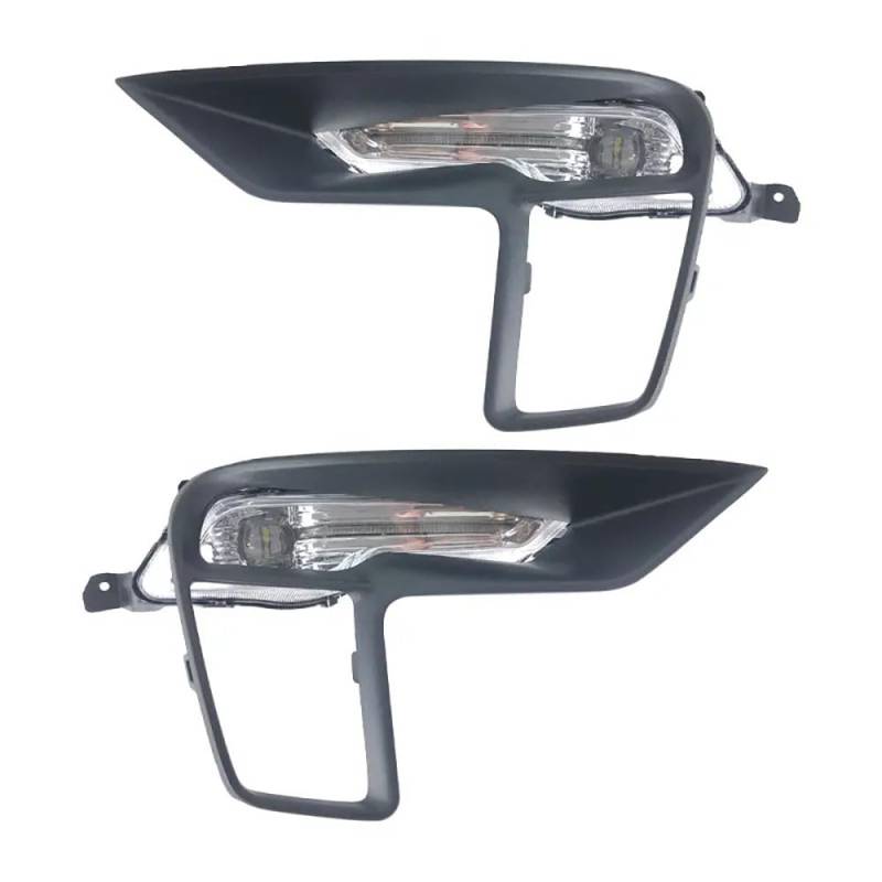 LUYYT Auto Front Stoßstange Nebel Licht Nebelscheinwerfer kompatibel mit für Ford Explorer 2018 2019,Left+Right von LUYYT