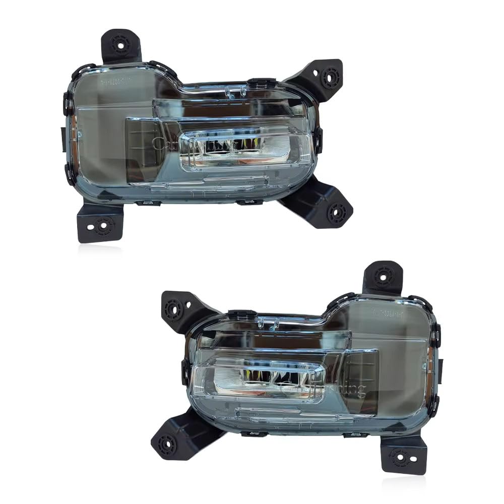 LUYYT Auto Front Stoßstange Nebel Licht Nebelscheinwerfer kompatibel mit für Kia Sportage KX5 2021 2022 2023,Model 1 LUYYT Auto Front Stoßstange Nebel Licht Nebelscheinwerfer kompatibel mit für Kia Sportage KX5 2021 2022 2023,Model 1 von LUYYT
