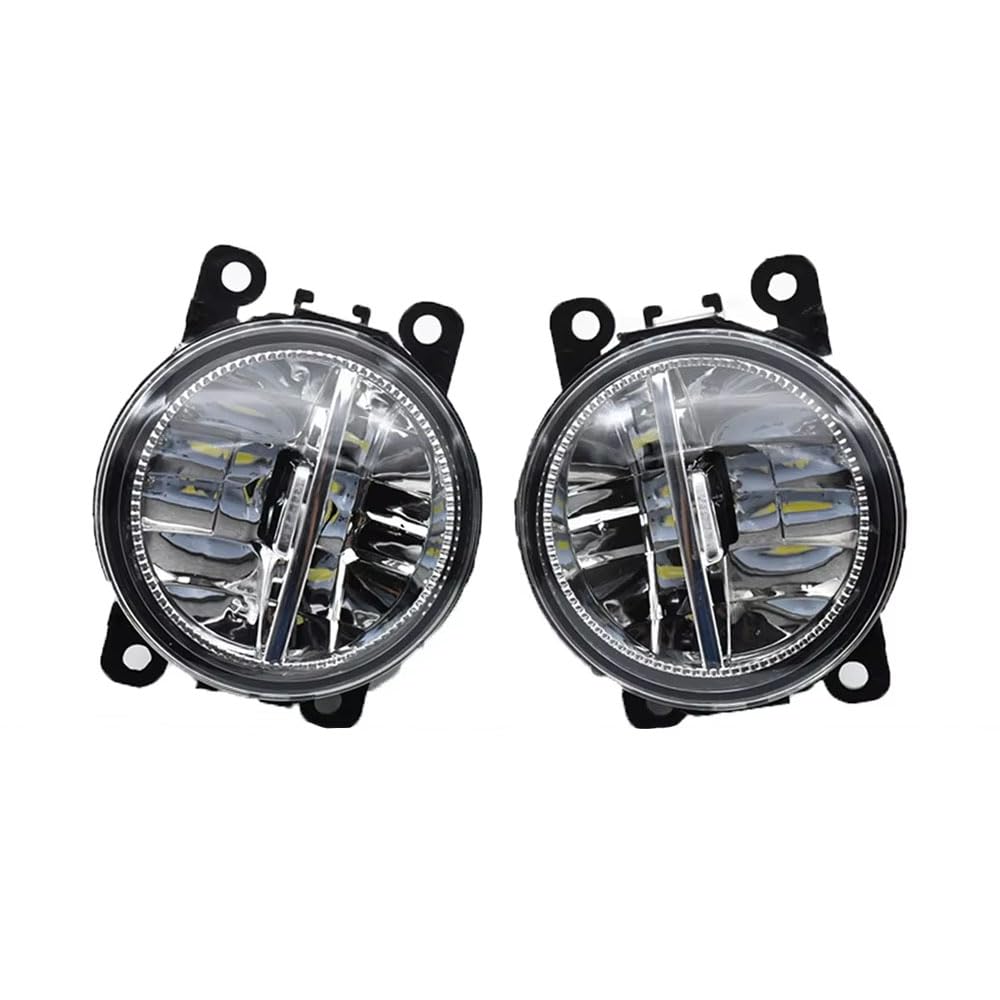 LUYYT Auto Front Stoßstange Nebel Licht Nebelscheinwerfer kompatibel mit für Land Rover LR4 Discovery 4 2014 2015 2016,style 2 LUYYT Auto Front Stoßstange Nebel Licht Nebelscheinwerfer kompatibel mit für Land Rover LR4 Discovery 4 2014 2015 2016,style 2 von LUYYT