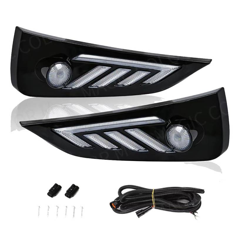 LUYYT Auto Front Stoßstange Nebel Licht Nebelscheinwerfer kompatibel mit für MG MG5 2021 2022 von LUYYT