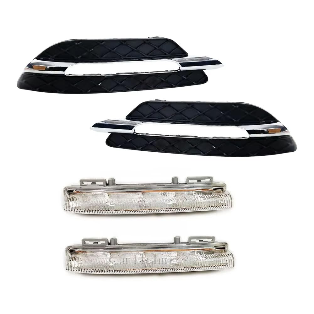LUYYT Auto Front Stoßstange Nebel Licht Nebelscheinwerfer kompatibel mit für Mercedes Benz W204 C200 C260 C300 CCLASS 2011 2012 2013,Left+Right LUYYT Auto Front Stoßstange Nebel Licht Nebelscheinwerfer kompatibel mit für Mercedes Benz W204 C200 C260 C300 CCLASS 2011 2012 2013,Left+Right von LUYYT