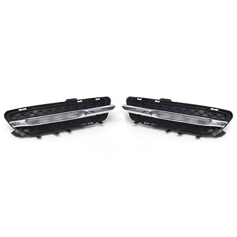 LUYYT Auto Front Stoßstange Nebel Licht Nebelscheinwerfer kompatibel mit für Mercedes Benz W212 E250 E300 E350 2009-2013,Left+Right von LUYYT