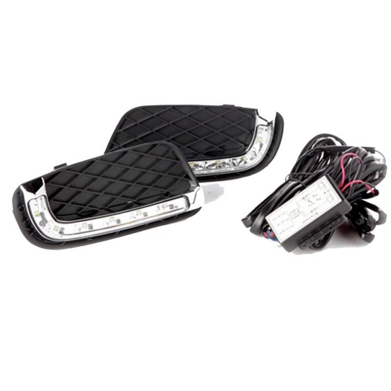 LUYYT Auto Front Stoßstange Nebel Licht Nebelscheinwerfer kompatibel mit für Mercedes Smart 2008-2011 von LUYYT