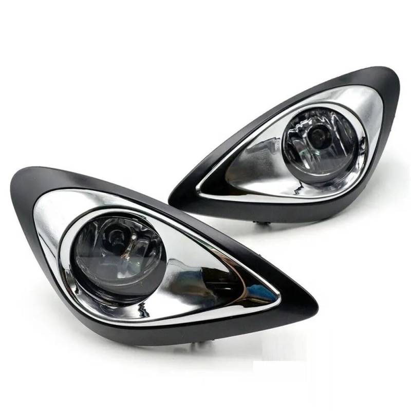 LUYYT Auto Front Stoßstange Nebel Licht Nebelscheinwerfer kompatibel mit für Nissan March Micra 2013 2014 2015 2016 von LUYYT