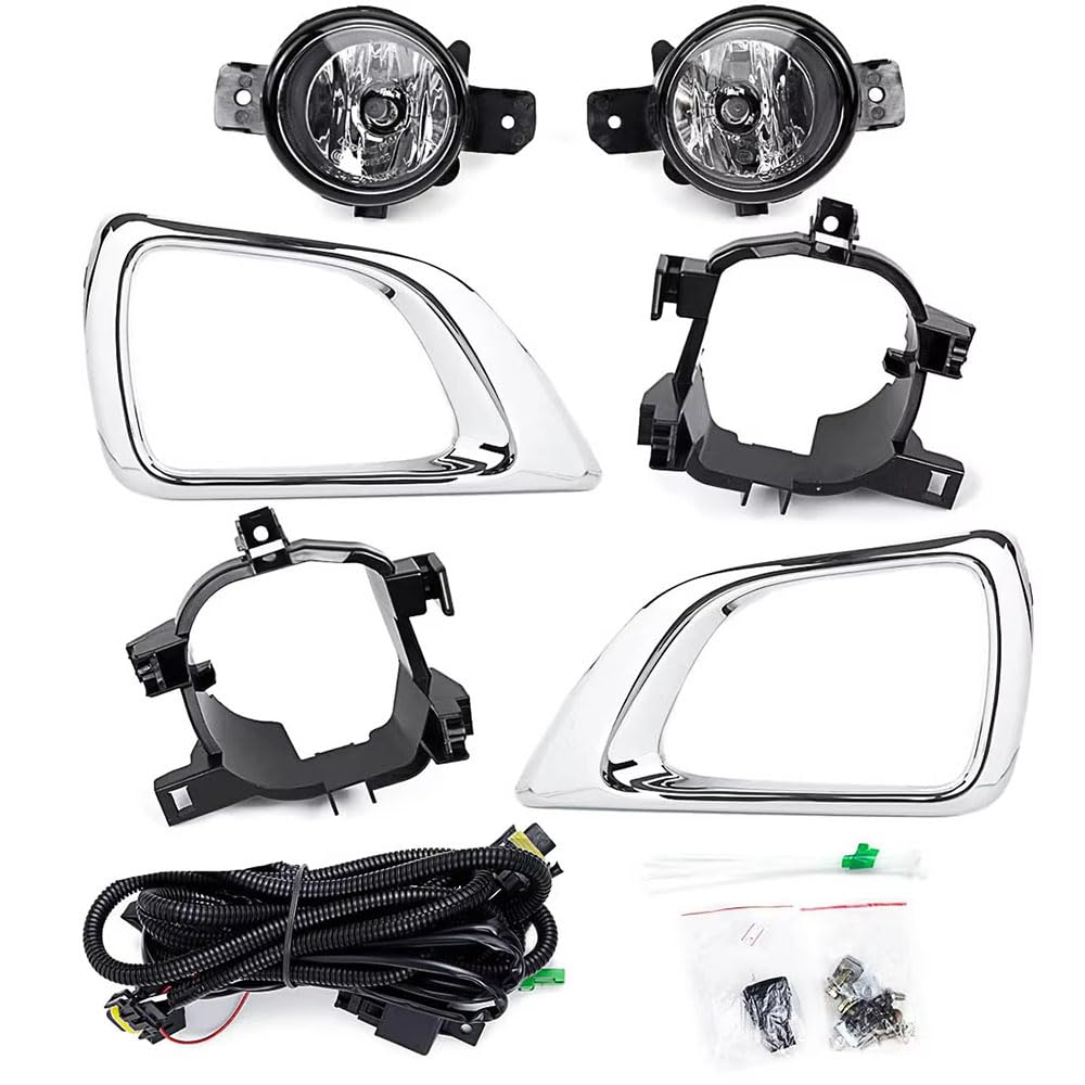 LUYYT Auto Front Stoßstange Nebel Licht Nebelscheinwerfer kompatibel mit für Nissan Navara Frontier NP300 2015-2019 LUYYT Auto Front Stoßstange Nebel Licht Nebelscheinwerfer kompatibel mit für Nissan Navara Frontier NP300 2015-2019 von LUYYT