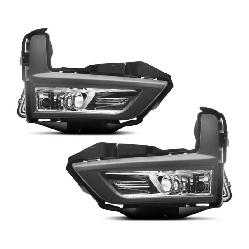 LUYYT Auto Front Stoßstange Nebel Licht Nebelscheinwerfer kompatibel mit für Nissan ROGUE/X-TRAIL 2017-2020,Left+Right von LUYYT