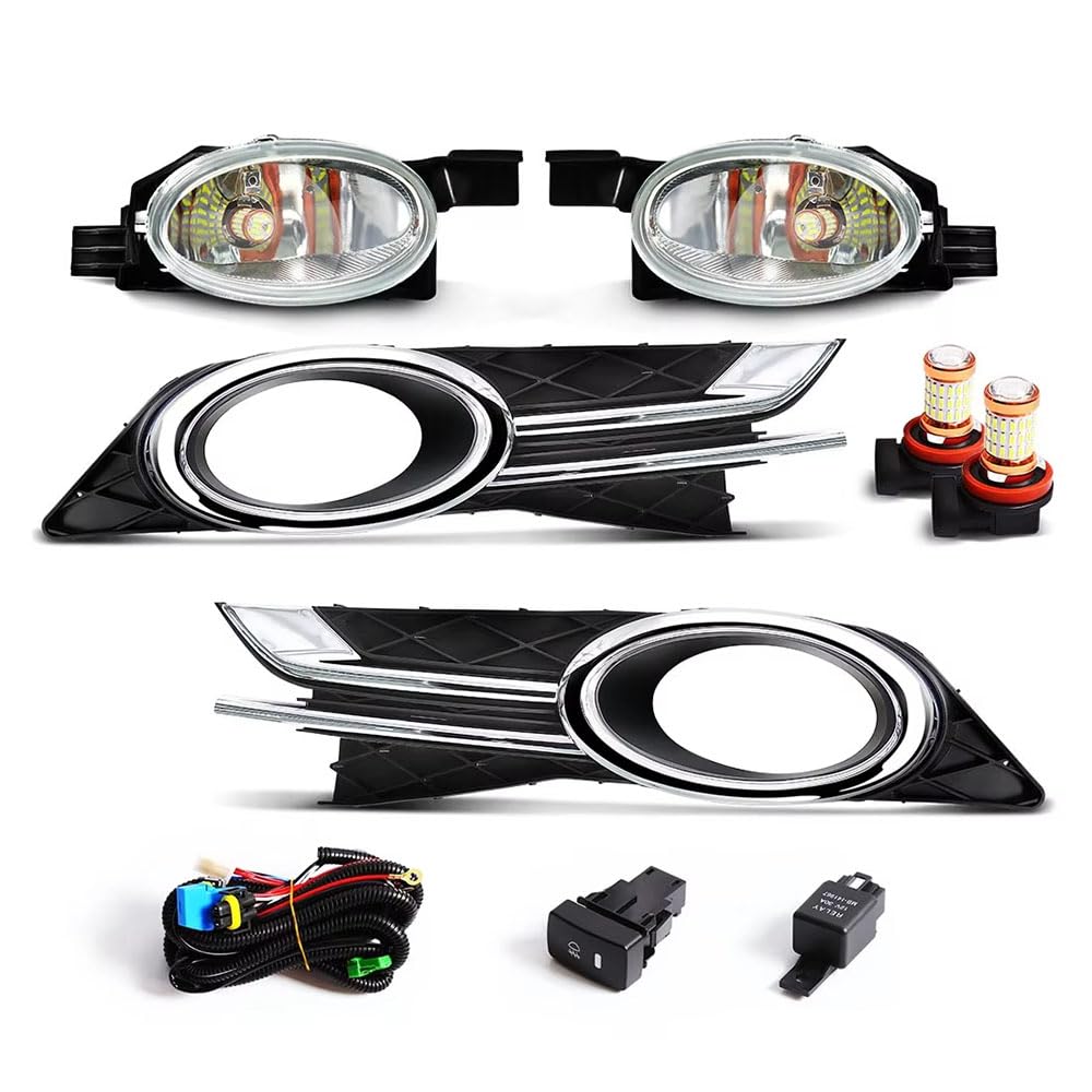 LUYYT Auto Front Stoßstange Nebel Licht Nebelscheinwerfer kompatibel mit für Odyssey 2014 2015 2016 2017 LUYYT Auto Front Stoßstange Nebel Licht Nebelscheinwerfer kompatibel mit für Odyssey 2014 2015 2016 2017 von LUYYT