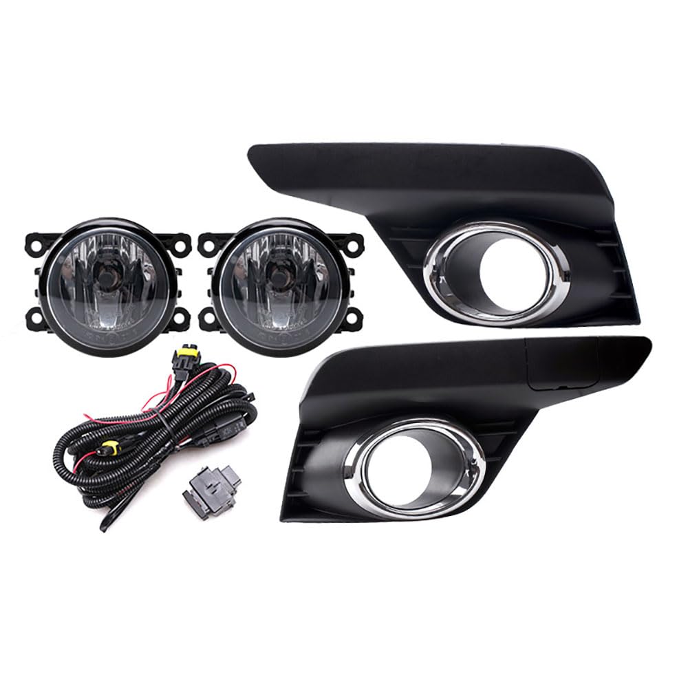 LUYYT Auto Front Stoßstange Nebel Licht Nebelscheinwerfer kompatibel mit für Renault Sandero Logan Megane Symbol 2018 2019 2020 LUYYT Auto Front Stoßstange Nebel Licht Nebelscheinwerfer kompatibel mit für Renault Sandero Logan Megane Symbol 2018 2019 2020 von LUYYT