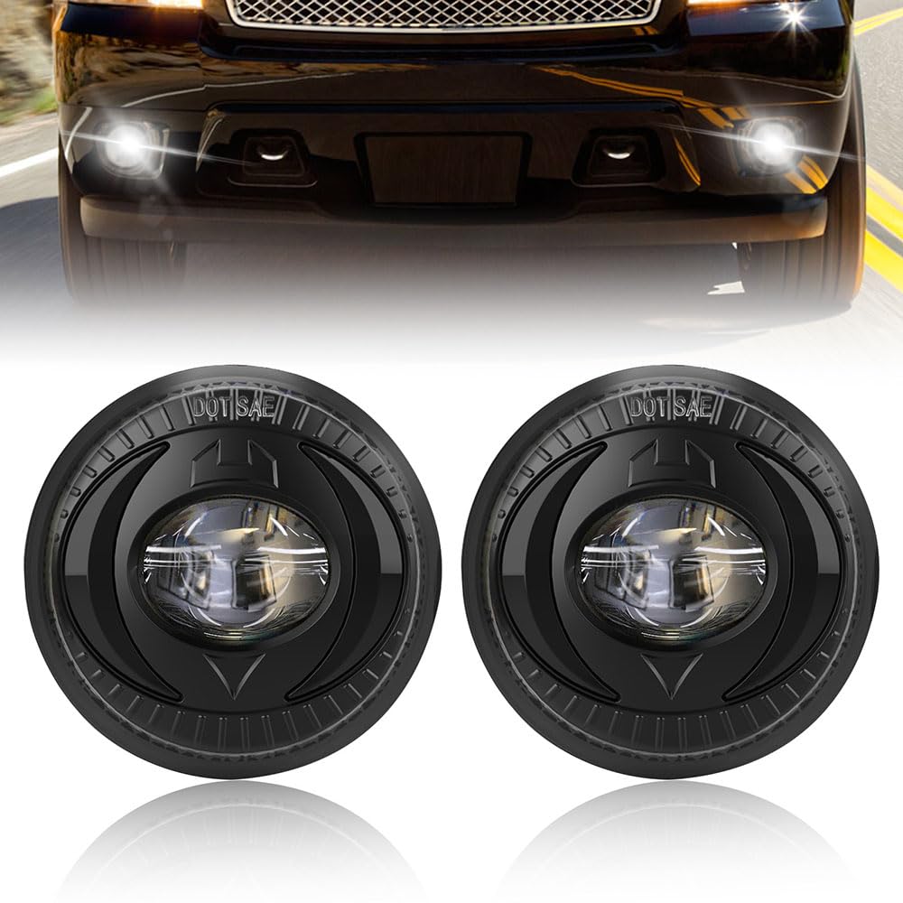 LUYYT Auto Front Stoßstange Nebel Licht Nebelscheinwerfer kompatibel mit für Suburban Avalanche Tahoe 2007-2013 LUYYT Auto Front Stoßstange Nebel Licht Nebelscheinwerfer kompatibel mit für Suburban Avalanche Tahoe 2007-2013 von LUYYT