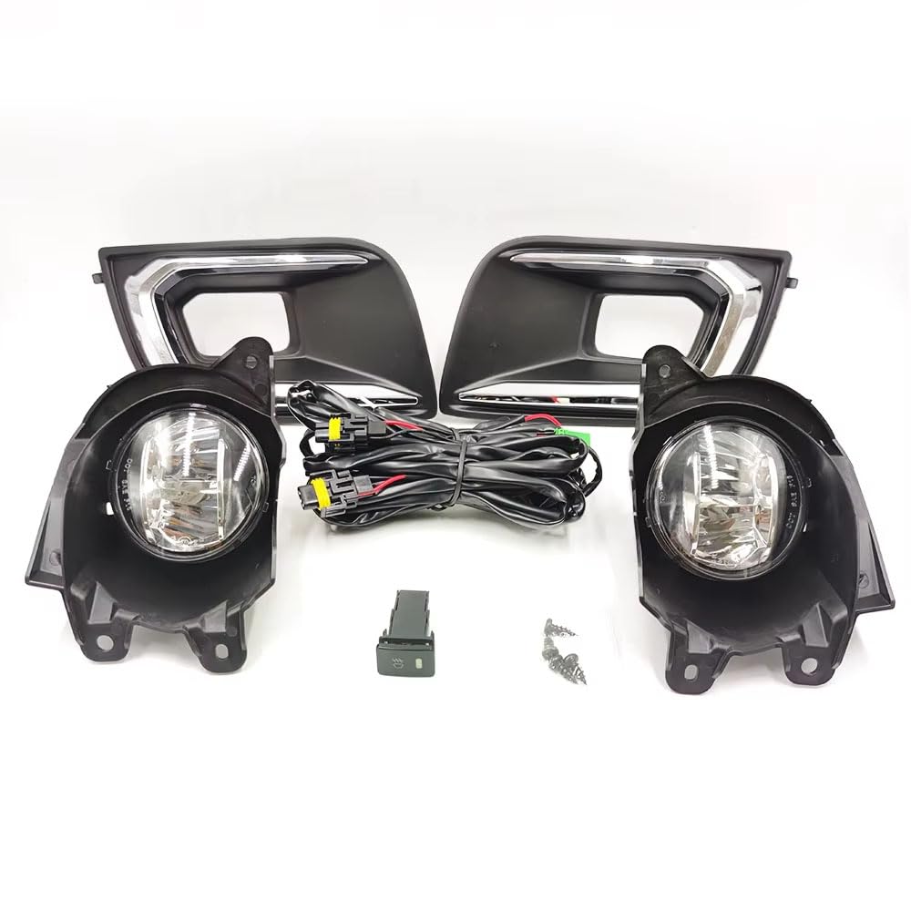 LUYYT Auto Front Stoßstange Nebel Licht Nebelscheinwerfer kompatibel mit für Toyota Sequoia 2018 2019 2020 LUYYT Auto Front Stoßstange Nebel Licht Nebelscheinwerfer kompatibel mit für Toyota Sequoia 2018 2019 2020 von LUYYT