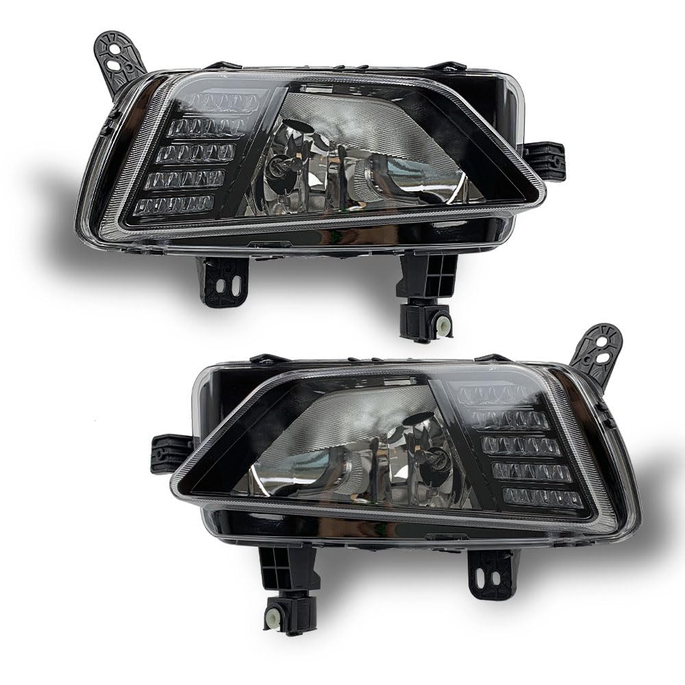LUYYT Auto Front Stoßstange Nebel Licht Nebelscheinwerfer kompatibel mit für VW Polo 2017-2021 LUYYT Auto Front Stoßstange Nebel Licht Nebelscheinwerfer kompatibel mit für VW Polo 2017-2021 von LUYYT